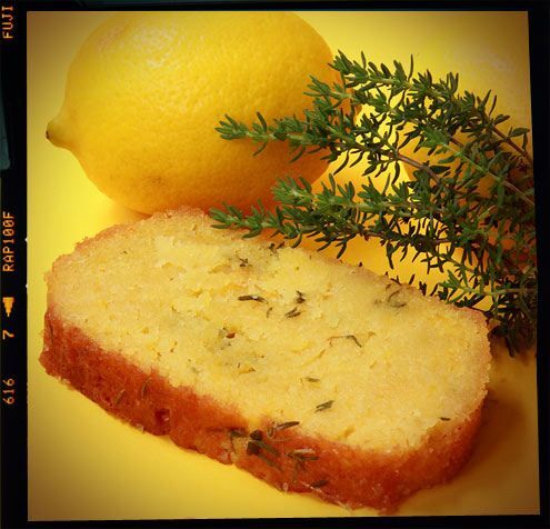 lemon thyme cake