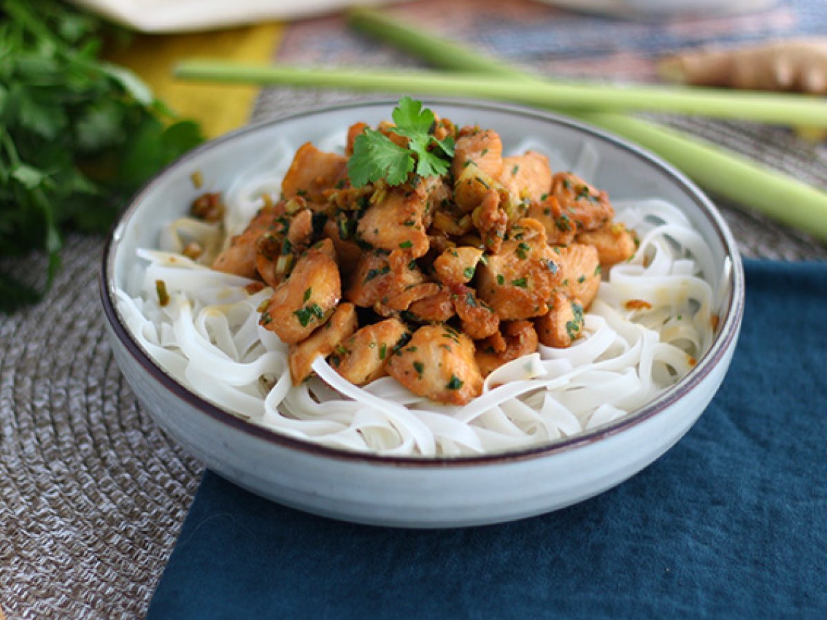 Lemongrass and ginger chicken