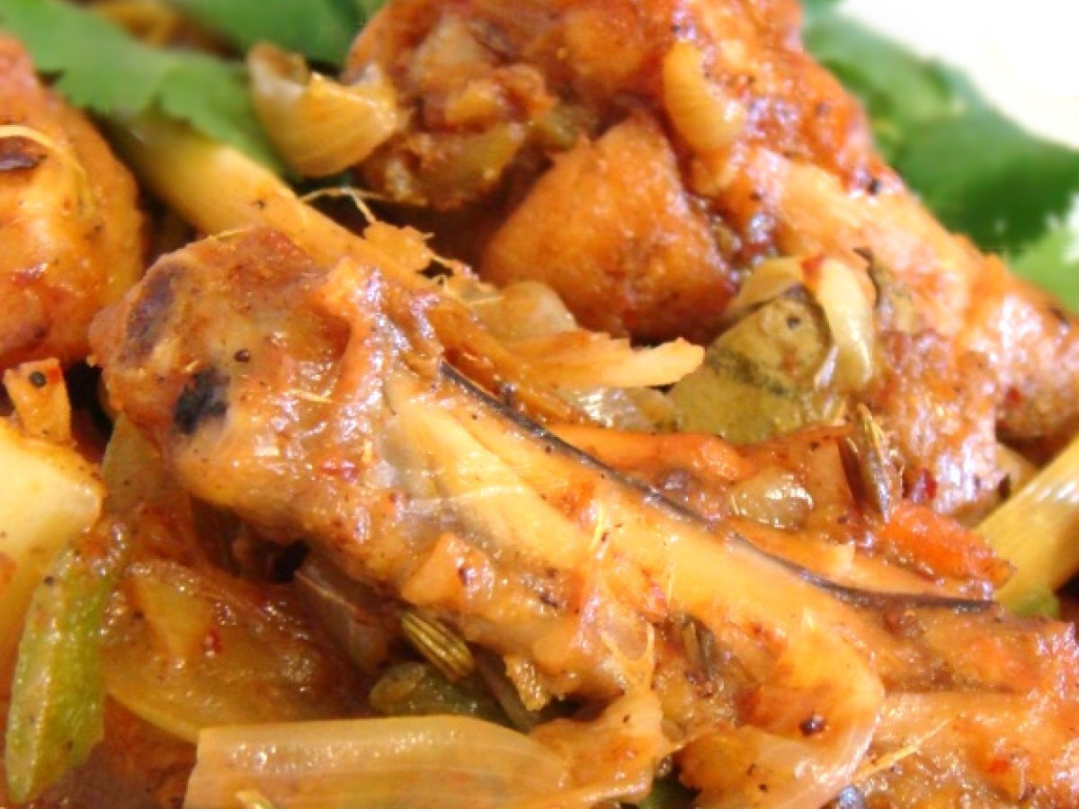 Lemongrass Chicken Wings/Ayam Masak Serai