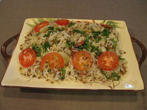 Lentil Biryani