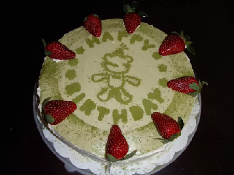Life long friend : Green Tea Mousse Cake