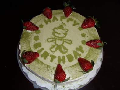 Life long friend : Green Tea Mousse Cake