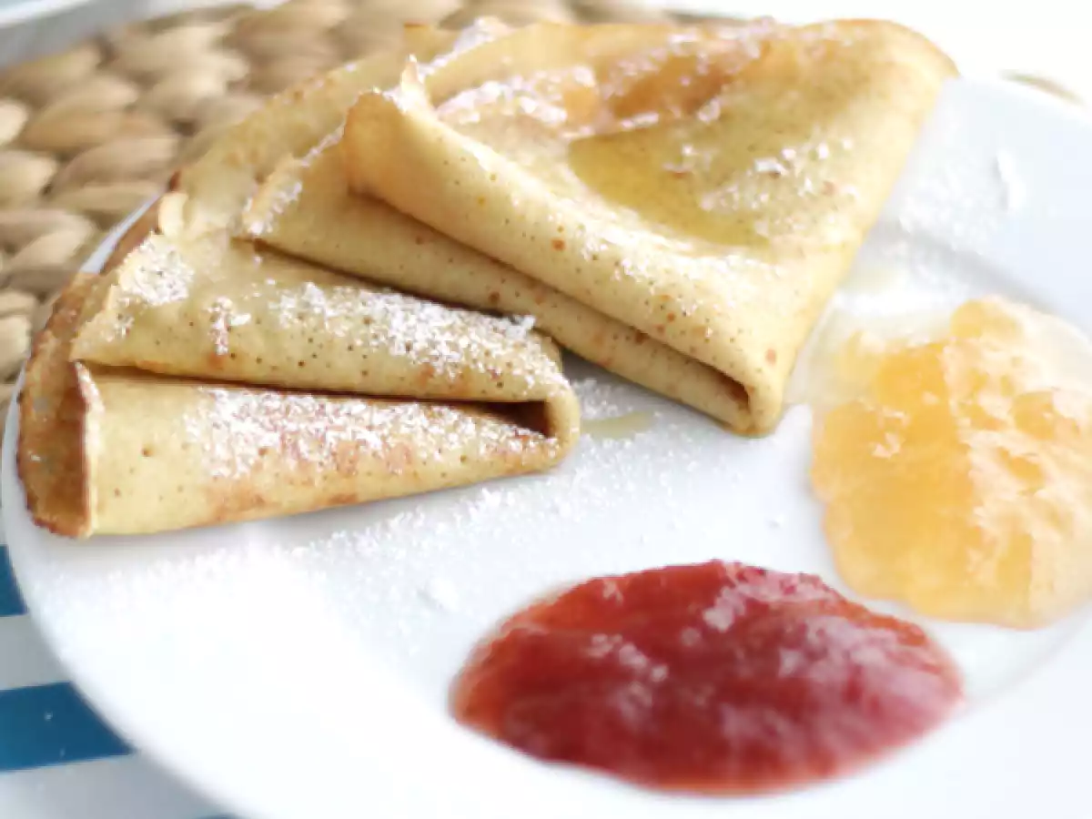 Light, gluten-free, and dairy-free crepes