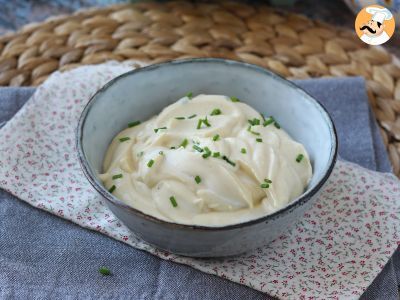 Light, oil-free hard-boiled egg mayonnaise! Perfect when you can't eat raw eggs! - photo 5