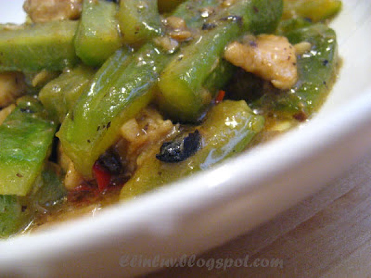 Lightly Braised Bitter Gourd With Salted Black Beans