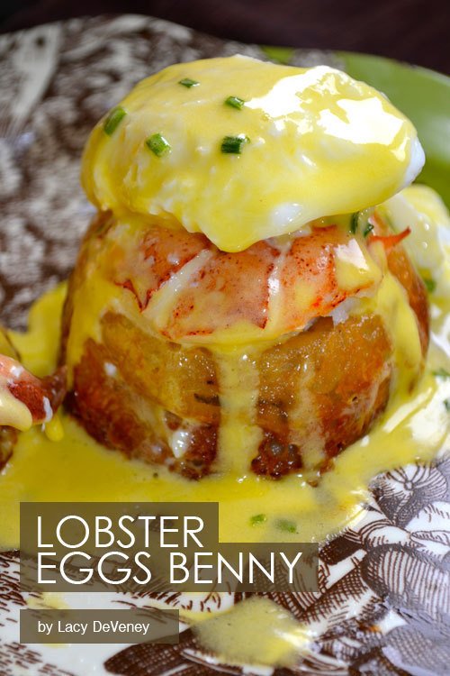 Lobster eggs benny Recipe Petitchef