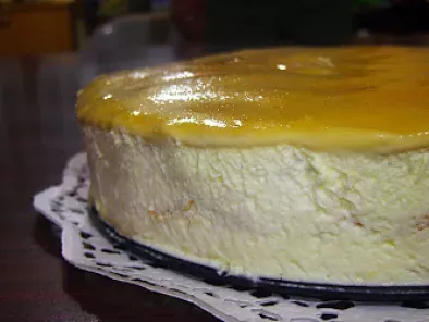 Longan Almond Mousse Cake