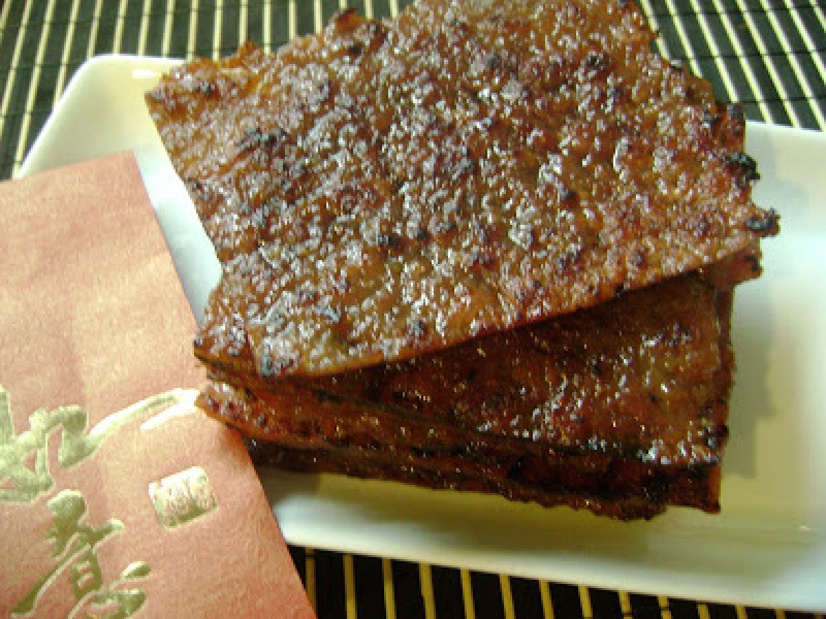 Loong Yoke/Bak Kwa aka BBQ Dried Pork