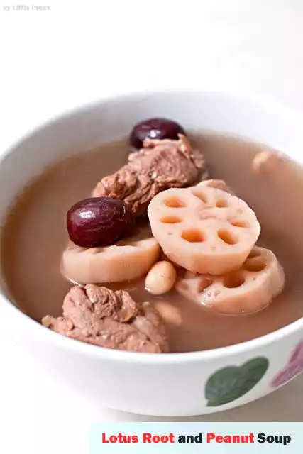 Lotus root and peanut soup recipe (crock pot)