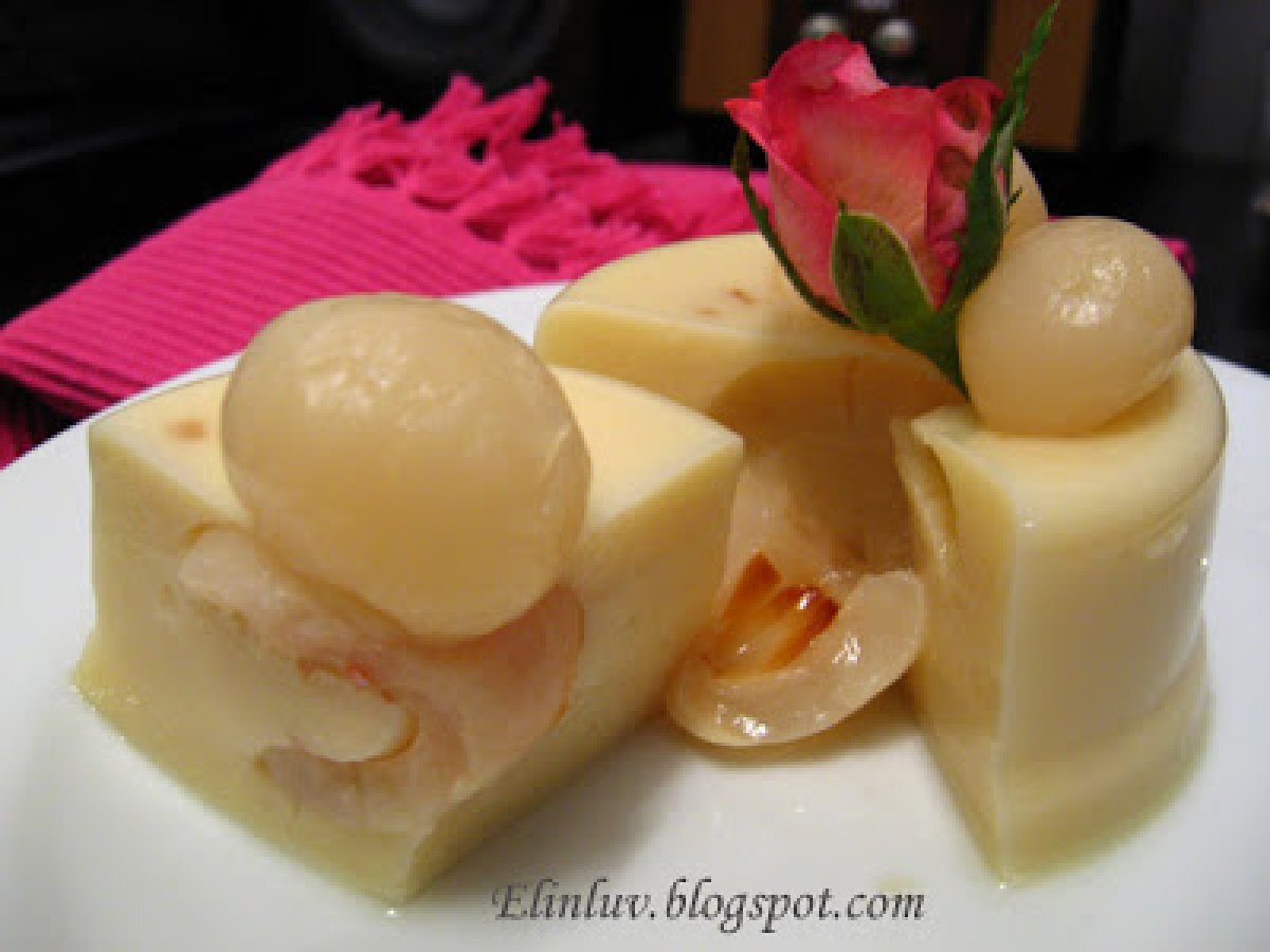 Lychee Jelly Pudding - photo 3