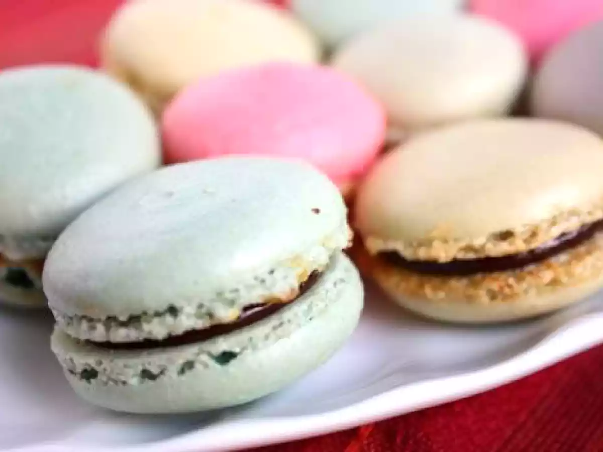 Macarons with Earl Grey Chocolate Ganache - photo 3