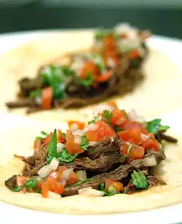 Machaca beef tacos(sonoran shredded beef tacos)