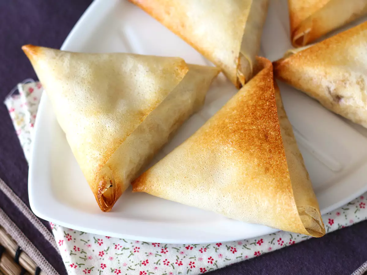 Mackerel and cream cheese samosas - photo 3