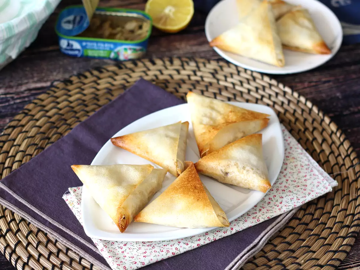 Mackerel and cream cheese samosas - photo 4