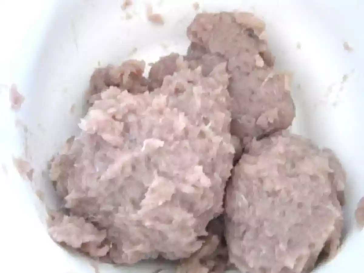 Mackerel fish paste