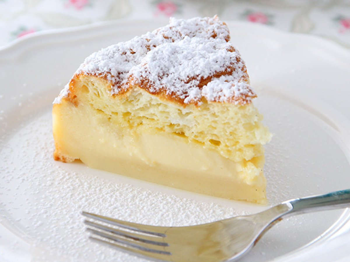 Magic Cake vanilla and lemon - Video recipe !