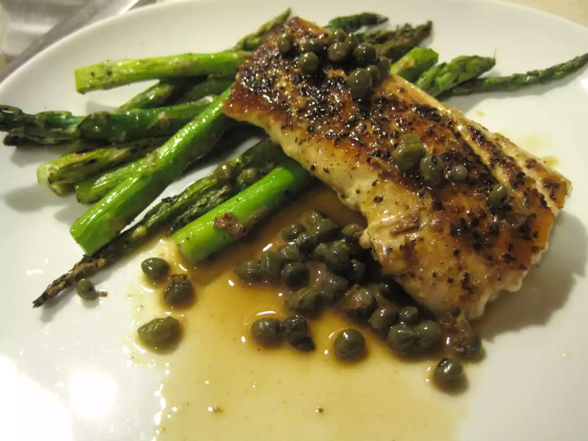 Mahi-Mahi with Lemon Caper sauce