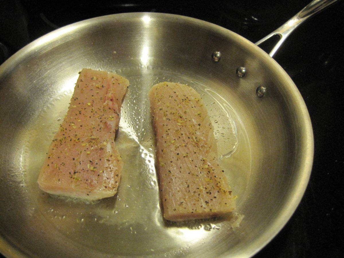 Mahi-Mahi with Lemon Caper sauce - photo 2