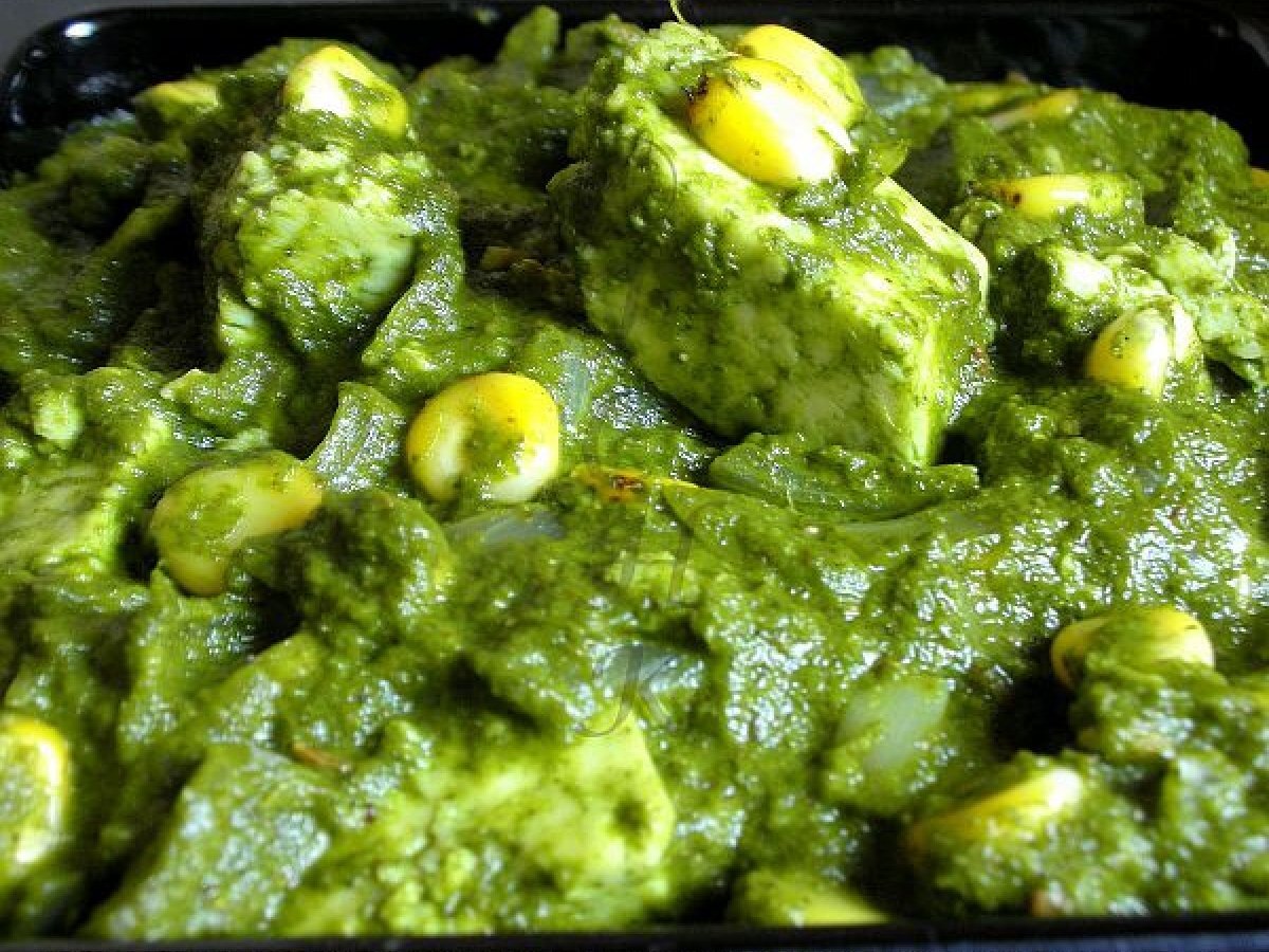 Makai Palak Paneer...Grilled Corn Palak Paneer - photo 3