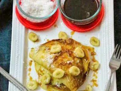 Malaysian Banana Pancake