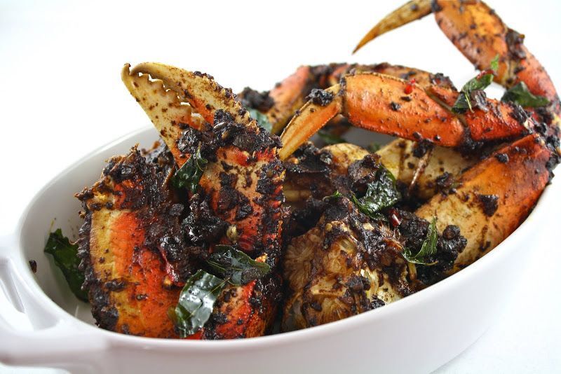 Malaysian style kam heong crab, Recipe Petitchef