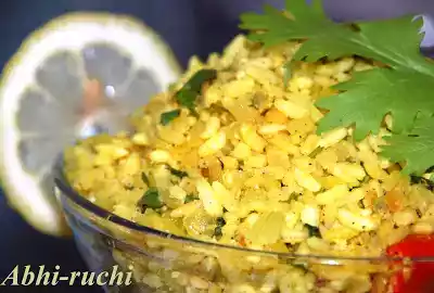 Puffed rice poha recipe - mandakki oggarane/soosla