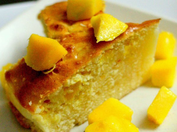 Mango And Coconut Pudding