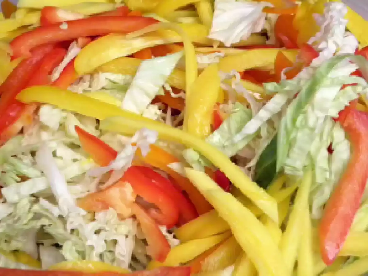 Mango Cabbage Slaw