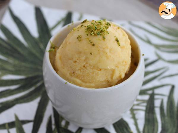 Mango ice cream without an ice cream maker - photo 4