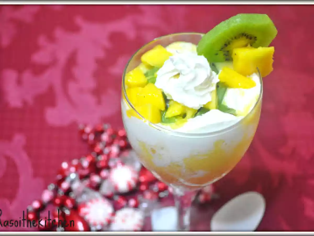 Mango-Kiwi Parfait