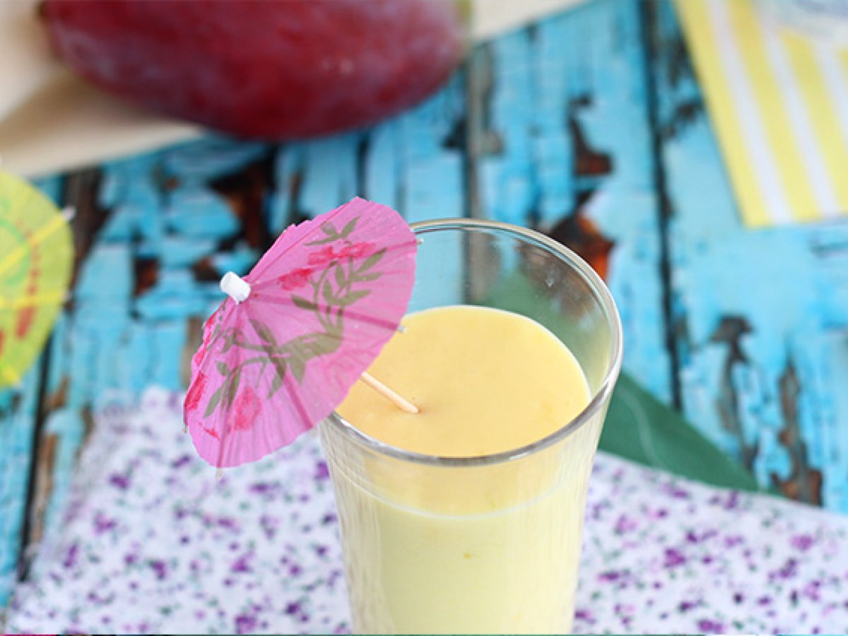 Mango lassi, quick and easy - photo 4