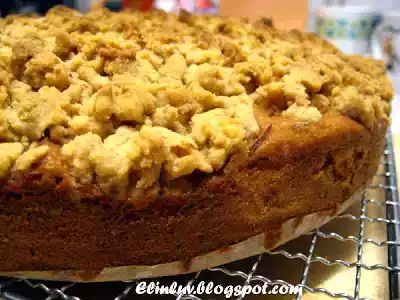 Mango streusel cake recipe