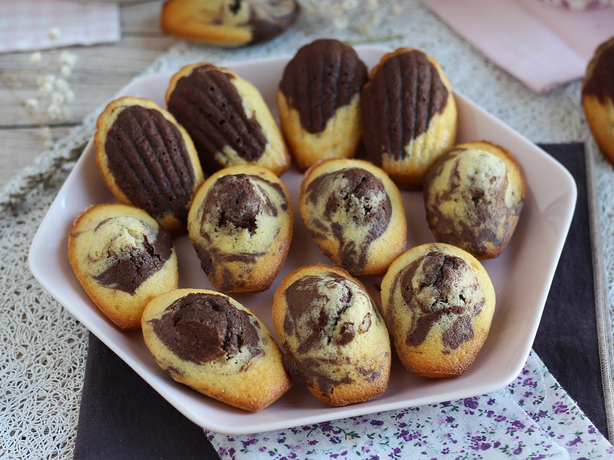 Marble madeleines