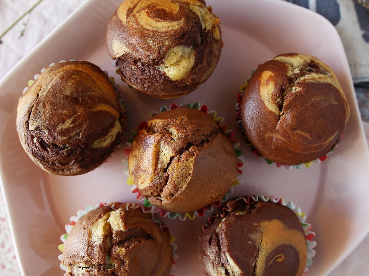 Marble muffins - photo 3