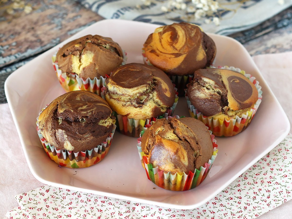 Marble muffins - photo 4