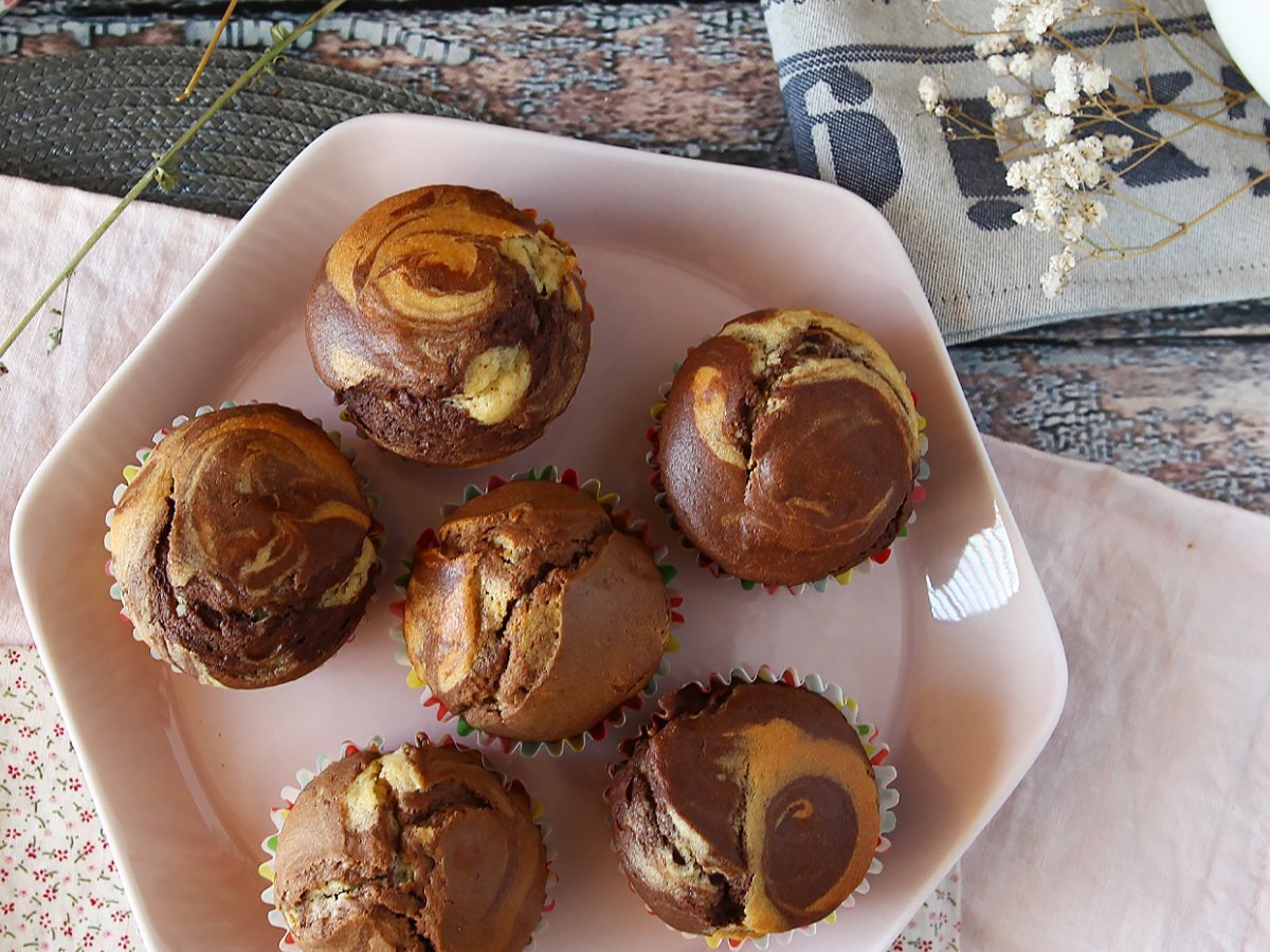 Marble muffins - photo 5