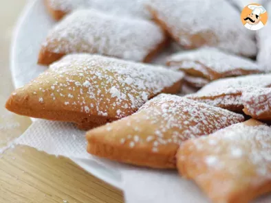 Mardi Gras Diamond-shaped donuts - Video Recipe !
