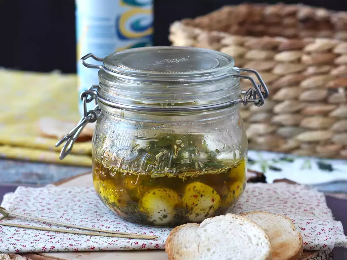 Marinated mozzarella balls, for aperitifs or salads! - photo 6