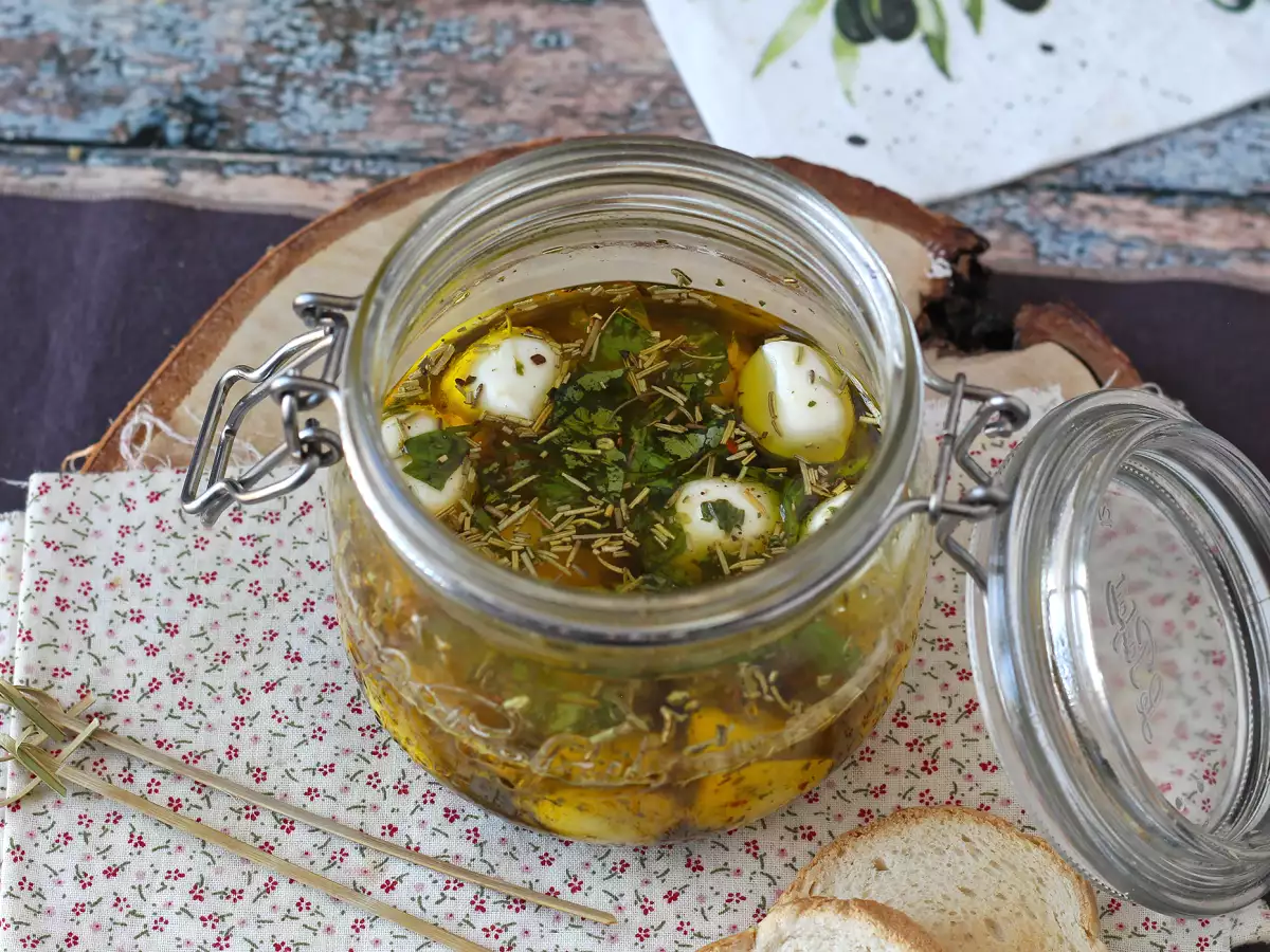 Marinated mozzarella balls, for aperitifs or salads! - photo 7