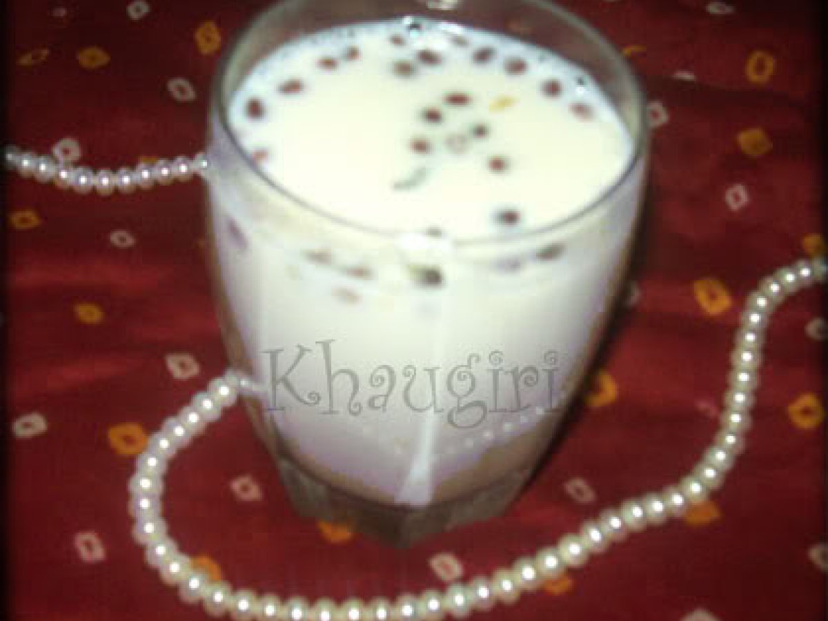 Masala Dudh for Kojagiri Poornima