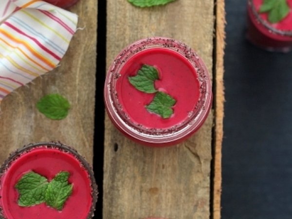 Masala Spiced Roasted Beetroot Lassi