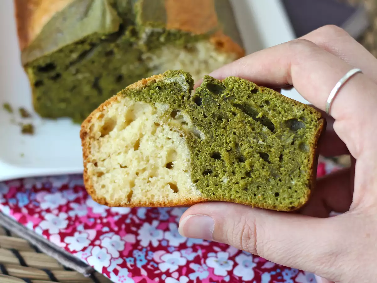 Matcha marble cake - photo 7