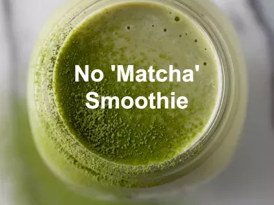 MATCHA SMOOTHIE: THE PRETTY FEED