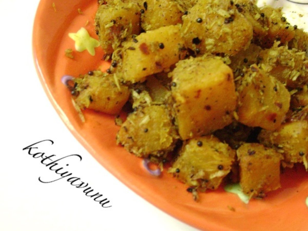 Mathanga Thoran /Upperi /Pumpkin Stir Fry