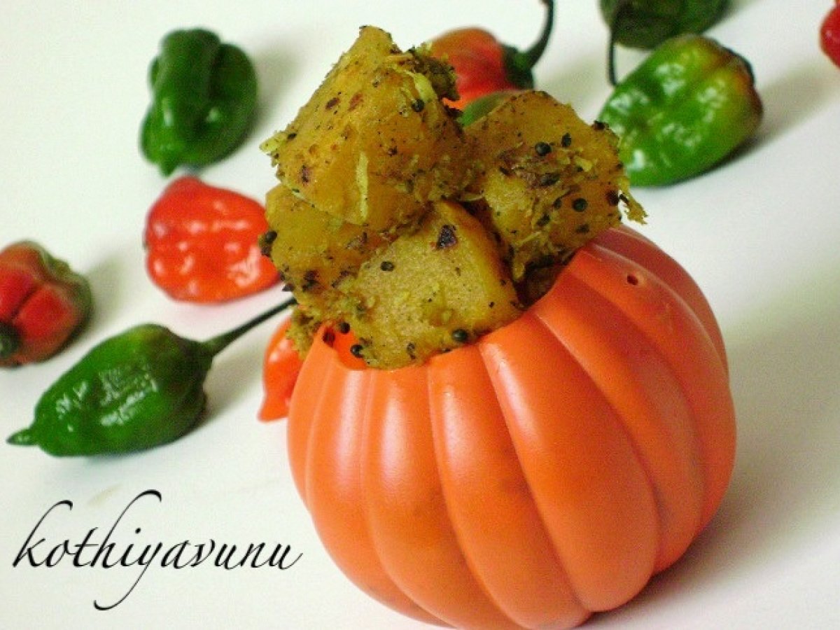 Mathanga Thoran /Upperi /Pumpkin Stir Fry - photo 2