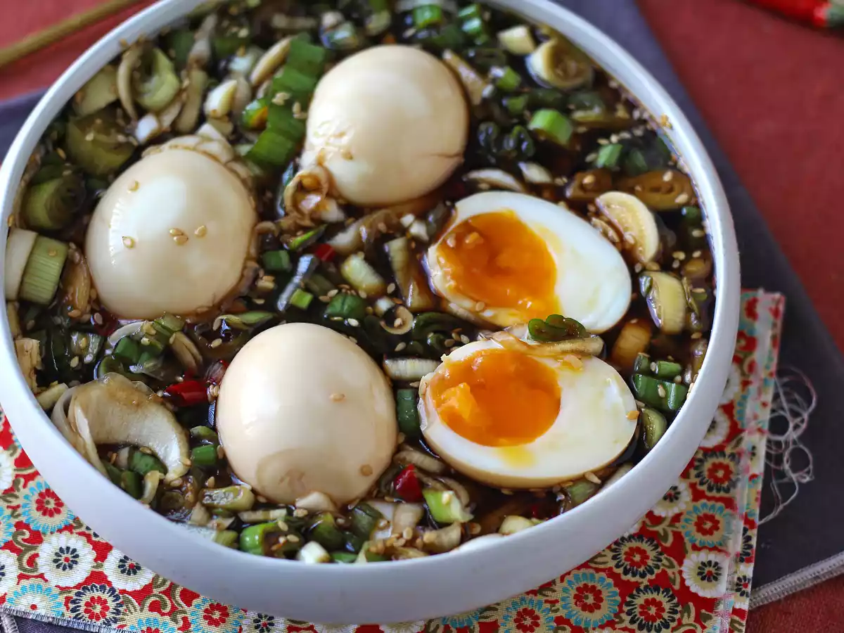 Mayak Gyeran - Korean marinated eggs - photo 3