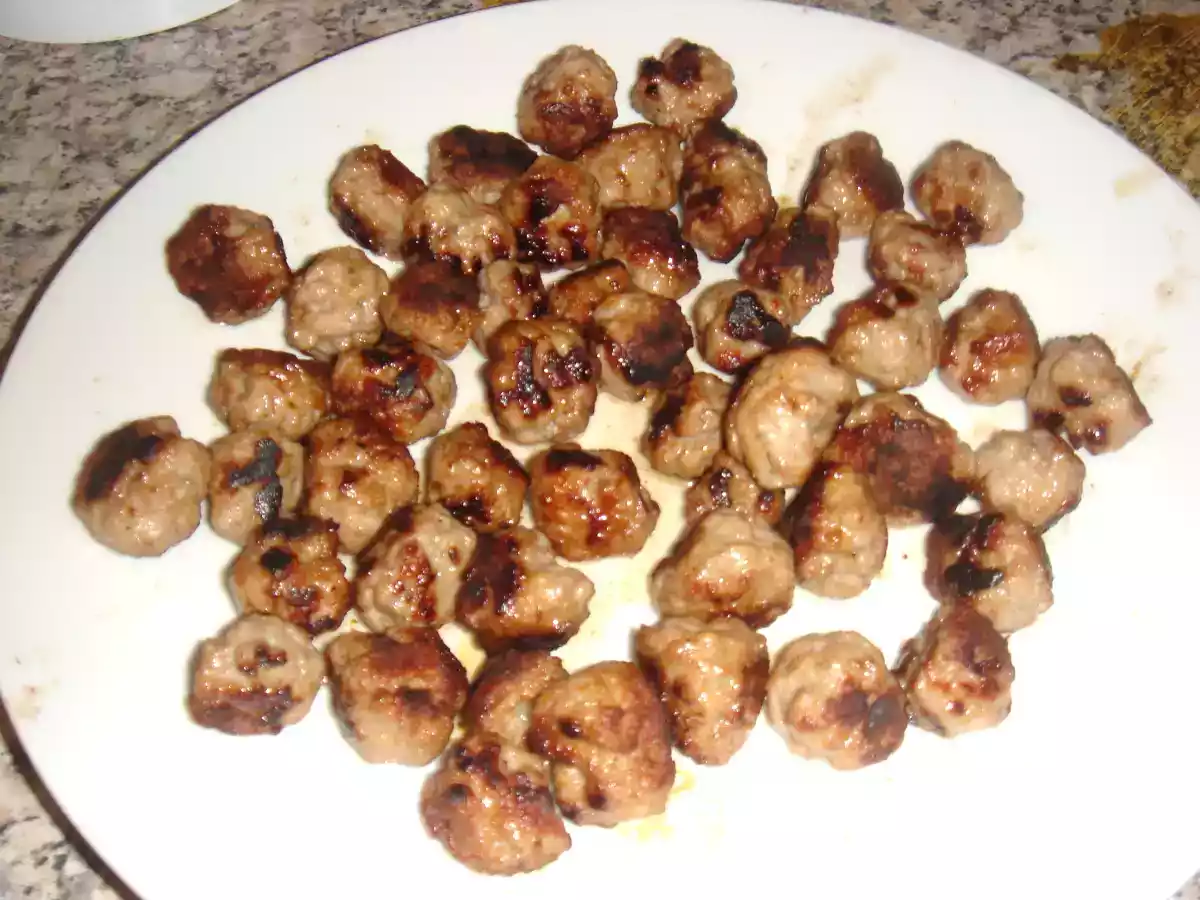 Meatballs with Orange juice, Ketchup and white wine - photo 2
