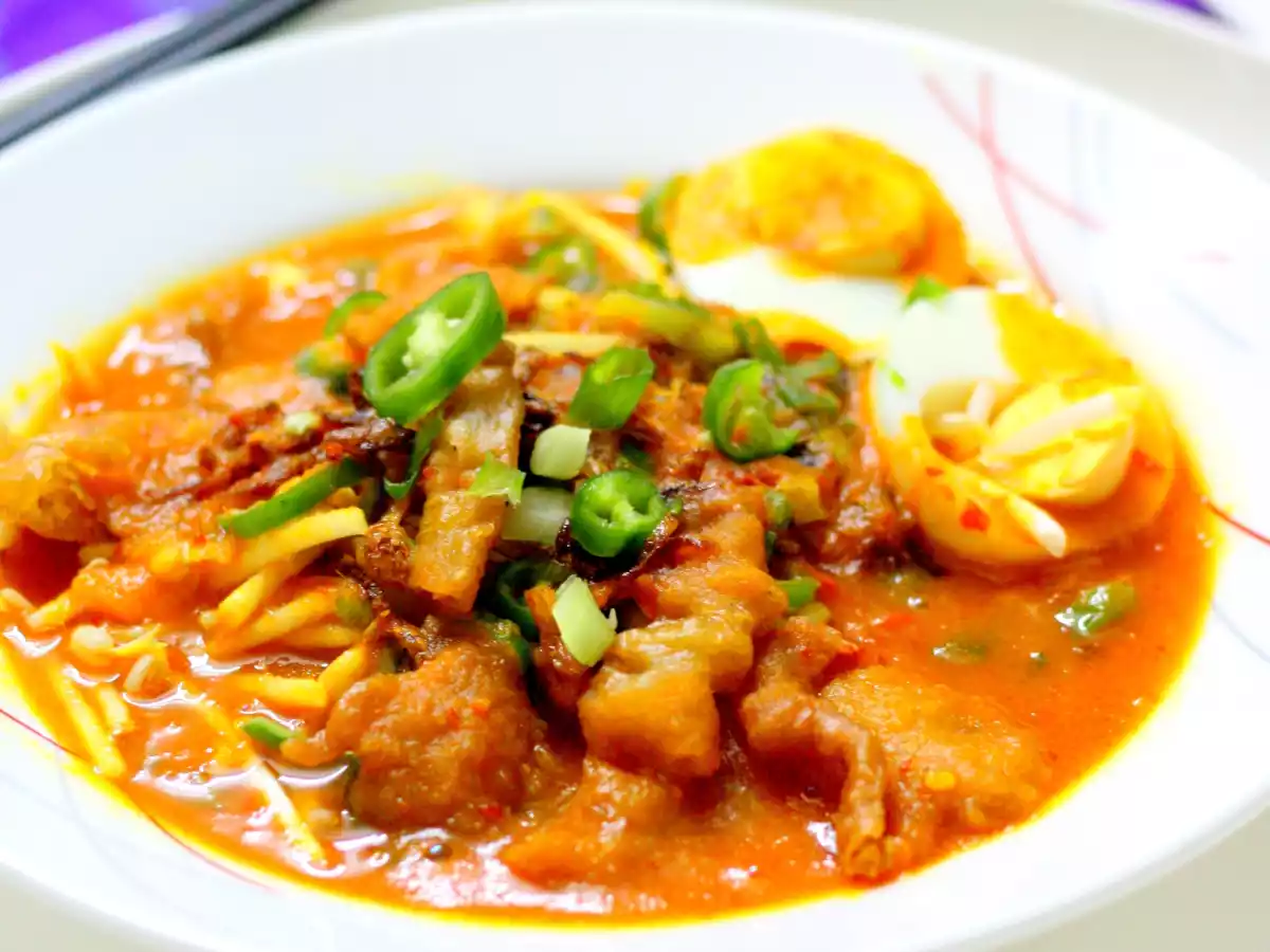 Mee Rebus (Vegetarian)