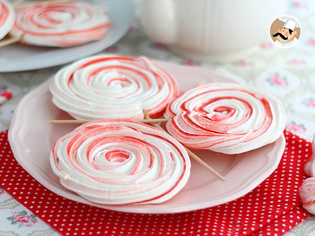 Meringue lollipops - Video recipe ! - photo 2