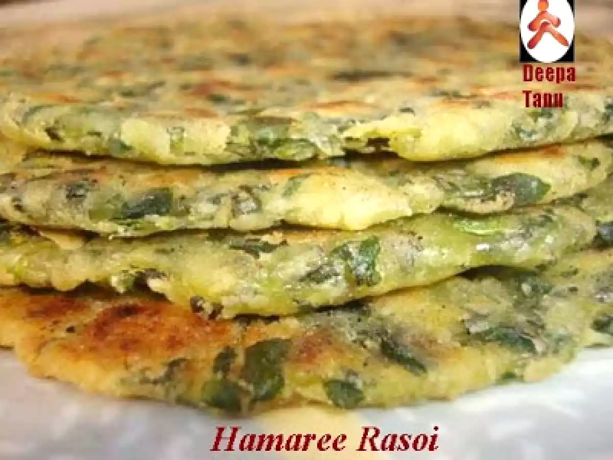 Methi Paratha (Fenugreek Indian Bread)